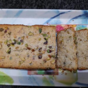 Tea time Pista Cake
