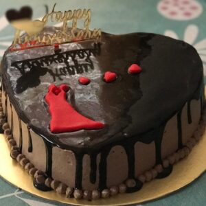 Chocolate Anniversary Cake