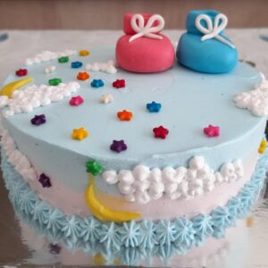 Kids Birthday Blueberry Cake